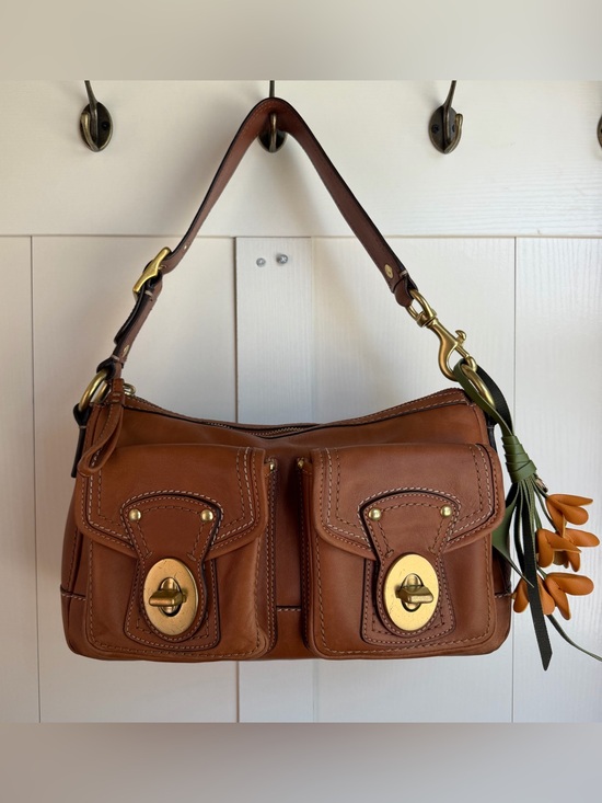 Coach Handbags - Coach Legacy Turnlock Shoulder Ba